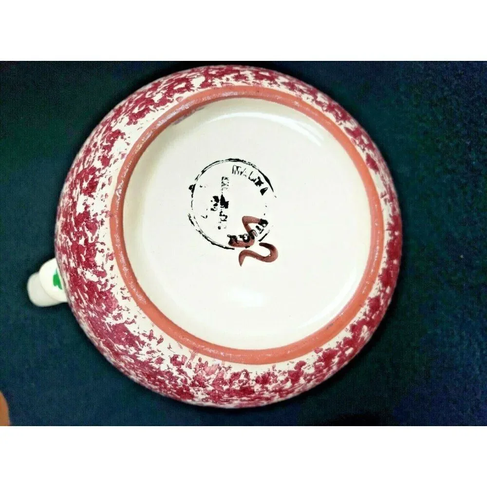 Vintage Portugal Pottery Hand Painted 8